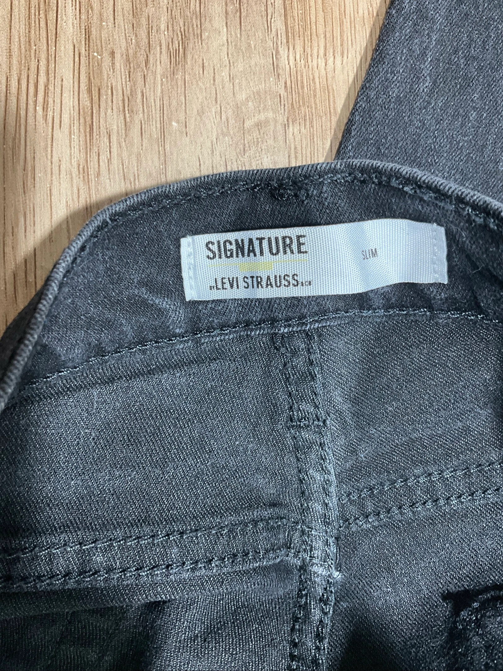 Jean Levi's Signature Slim W28 L32 Denim Noir lvh 258 – photo 10